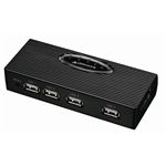 グリーンハウス 4ポート搭載ネットワークUSBハブ GH-USNH4P