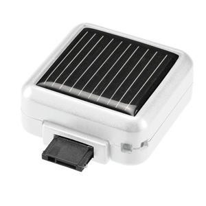 グリーンハウス 携帯用ソーラー充電器 ホワイト AU用 GH-SC350-AW