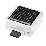 グリーンハウス 携帯用ソーラー充電器 ホワイト AU用 GH-SC350-AW
