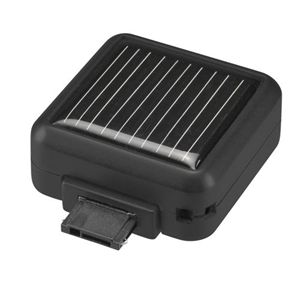 グリーンハウス 携帯用ソーラー充電器 ブラック FOMA用 GH-SC350-FK