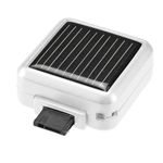 グリーンハウス 携帯用ソーラー充電器 ホワイト FOMA用 GH-SC350-FW