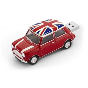 グリーンハウス USBフラッシュメモリ 4GB (MINI Cooper UK) UFDMC-4GUK - 拡大画像