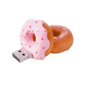 グリーンハウス ファーストフードUSBフラッシュメモリ ストロベリーチョコ GH-UFD2GF-DS