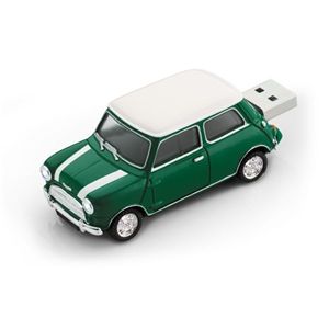 グリーンハウス USBフラッシュメモリ 4GB (MINI Cooper グリーン) UFDMC-4GG - 拡大画像