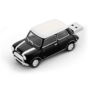 グリーンハウス USBフラッシュメモリ 4GB (MINI Cooper ブラック) UFDMC-4GK - 拡大画像