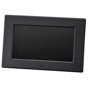 グリーンハウス デジタルパネルフォトフレーム 7インチ ブラック GHV-DF7DK