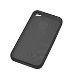 グリーンハウス iphone4用TPUケース クリアブラック GH-CA-IP4CSK