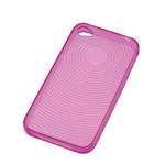 グリーンハウス iphone4用TPUケース クリアピンク GH-CA-IP4CSP