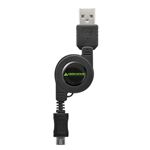 グリーンハウス Xperia用microUSB充電ケーブル GH-USB-MCBK