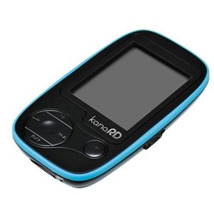 グリーンハウス 8GBMP3プレイヤー FMラジオ ブルー GH-KANARD-8GB