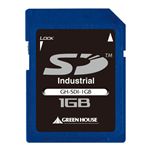 グリーンハウス 工業用SDカード インダストリアルモデル 1GB GH-SDI-1GB