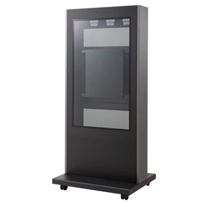 ハヤミ工産 XCシリーズ デジタルサイネージスタンド(ケーシングタイプ)縦型50V型～52V型 XC-441T