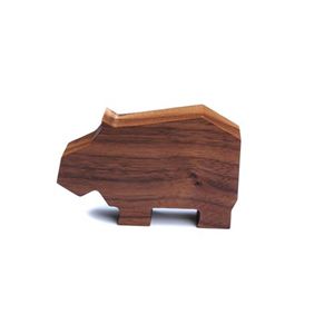 Hacoa アニマルUSBメモリ ウォールナット カバ H910-W02