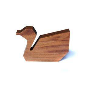 Hacoa アニマルUSBメモリ ウォールナット ハクチョウ H910-W04