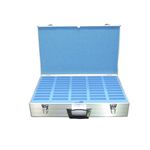 報映産業 <カートリッジ用トランク> 3桁ダイヤルロック式セキュリティテープトランク ( CCT用 / 最大50巻収納 / 662x440x150mm ) IBL-50/CCT