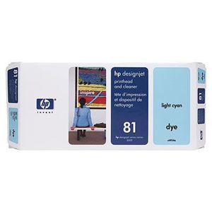 日本HP HP 81 プリントヘッド/クリーナLシアン C4954A