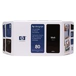 日本HP HP 80 インクカートリッジ 黒350ml C4871A