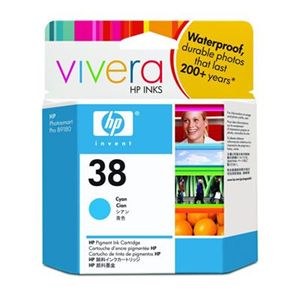 日本HP HP38 インクカートリッジ シアン C9415A