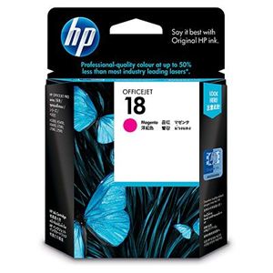 日本HP HP 18 プリントカートリッジマゼンタ C4938A