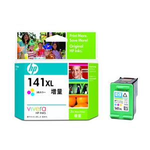 日本HP HP141XLプリントカートリッジ カラー 増量 CB338HJ