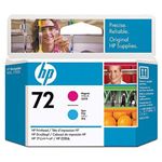 日本HP HP72 プリントヘッド マゼンタ/シアン C9383A