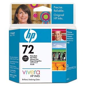 日本HP HP72 インクカートリッジ フォトブラック(69ml) C9397A