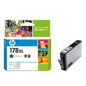 日本HP HP178XLインクカートリッジ フォトBK 増量 CB322HJ