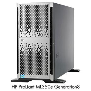 日本HP ML350e Gen8 Xeon E5-2420 1.90GHz 1P/6C 4GBメモリ ホットプラグ SAS/6LFF(3.5型) P420/1G FBWC タワー モデル 687588-295
