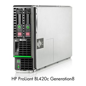 日本HP BL420c Gen8 Xeon E5-2430 2.20GHz 1P/6C 12GBメモリ ホットプラグ B320i モデル 668357-B21
