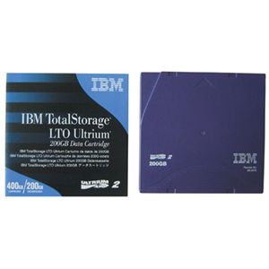 日本IBM Ultrium 2 データカートリッジ 200GB 08L9870