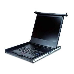 日本IBM 1U 19型 フラットパネル モニター・コンソール・キット マルチバーナードライブ付(KBDなし) 172319X