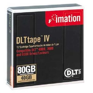 イメーション DLTテープ TYPE4 非圧縮時40GB DLTTAPE4
