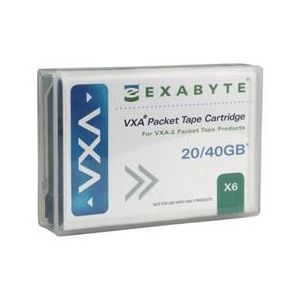 イメーション <Exabyte>VXA 8mm 62m 20GB VXA 62M X6