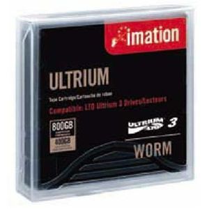 イメーション LTO Ultrium3 テープカートリッジ 680m 400GB WORM LTOULTRIUM3WORM - 拡大画像