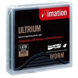 イメーション LTO Ultrium4 テープカートリッジ 820m 800GB WORM(Write Once Read Many) LTOULTRIUM4WORM