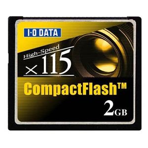 アイ・オー・データ機器 コンパクトフラッシュ(x115)2GB CF115-2G