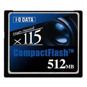 アイ・オー・データ機器 コンパクトフラッシュ(x115)512MB CF115-512M