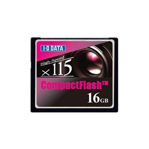 アイ・オー・データ機器 115倍速CFカード16GBモデル CF115-16G