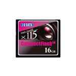 アイ・オー・データ機器 115倍速CFカード16GBモデル CF115-16G