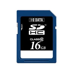 アイ・オー・データ機器 スピードクラス10対応SDHCメモリーカード 16GB SDH-T16G