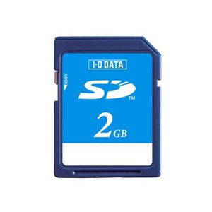 アイ・オー・データ機器 SDメモリーカード 2GB SD-V2G