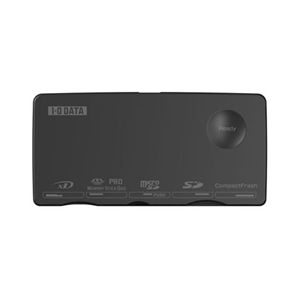アイ・オー・データ機器 SDXC・SDHCのUHS-I高速転送対応 USB接続マルチカードリーダー・ライター ブラック USB2-W63RW/B