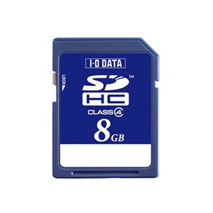 アイ・オー・データ機器 「Class 4」対応 SDHCカード 8GB SDH-W8G