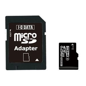 アイ・オー・データ機器 「Class 4」対応 microSDHCカード 8GB SDMCH-W8G/A