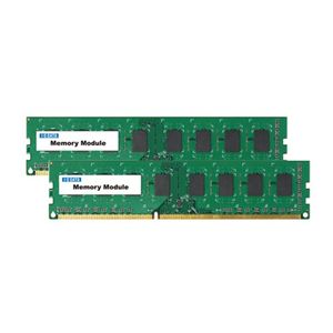 アイ・オー・データ機器 デスクトップ用 PC3-10600(DDR3)対応メモリー 4GB 2枚組(法人専用) DY1333-4GX2/ST