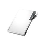 アイ・オー・データ機器 USB3.0/2.0接続 ポータブルHDD「ケーブル収納カクうす」スノーホワイト 500GB HDPV-UT500WB