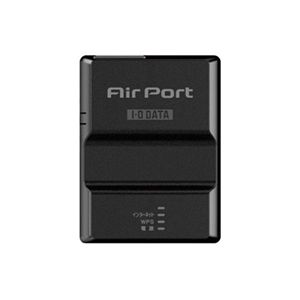 アイ・オー・データ機器 nテクノロジー対応 150Mbps(規格値) ポケットルーター ブラック WN-G150TRK