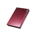 アイ・オー・データ機器 USB3.0対応 ポータブルハードディスク「超高速カクうす」 ボルドー×ブラウン 500GB HDPC-UT500BR