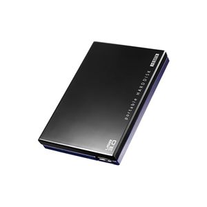 アイ・オー・データ機器 USB3.0対応 ポータブルハードディスク「超高速カクうす」 ブラック×ブルー 500GB HDPC-UT500K