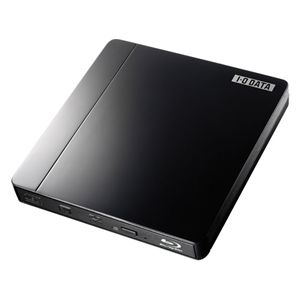 アイ・オー・データ機器 BDXL・3D再生対応 ポータブルブルーレイドライブ ピアノブラック BRP-U6CK